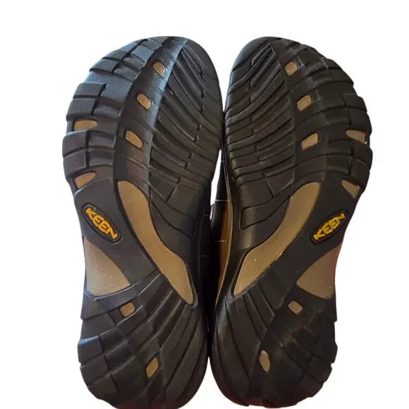 Keen Women's Presidio Sneakers Shoes Hiking or Trail Shoes Brown Leather sz 11 - Picture 8 of 12